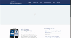 Desktop Screenshot of kaltoftogrosbach.dk